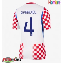 Camiseta Croacia Josko Gvardiol #4 Primera Equipación Mundial 2026 manga corta